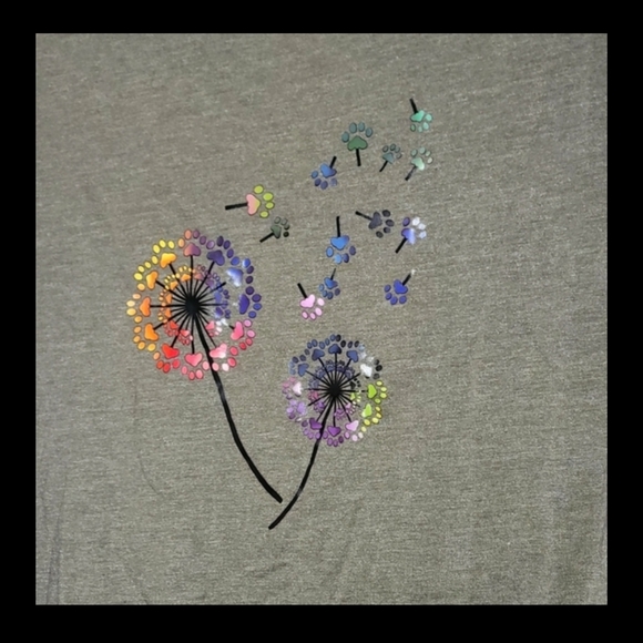 Dandelion Army Green Tshirt - Picture 6 of 6
